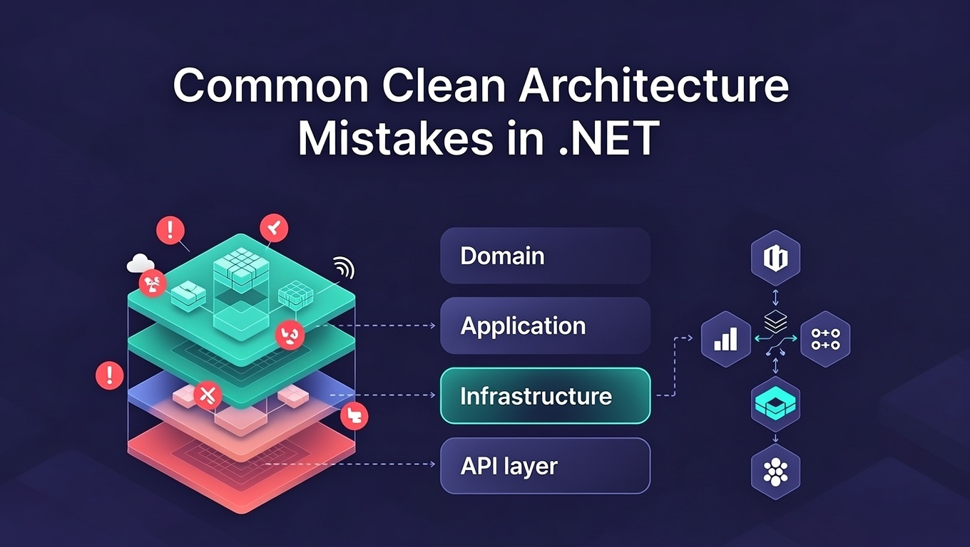 Common Clean Architecture Mistakes in .NET (And How to Fix Them)